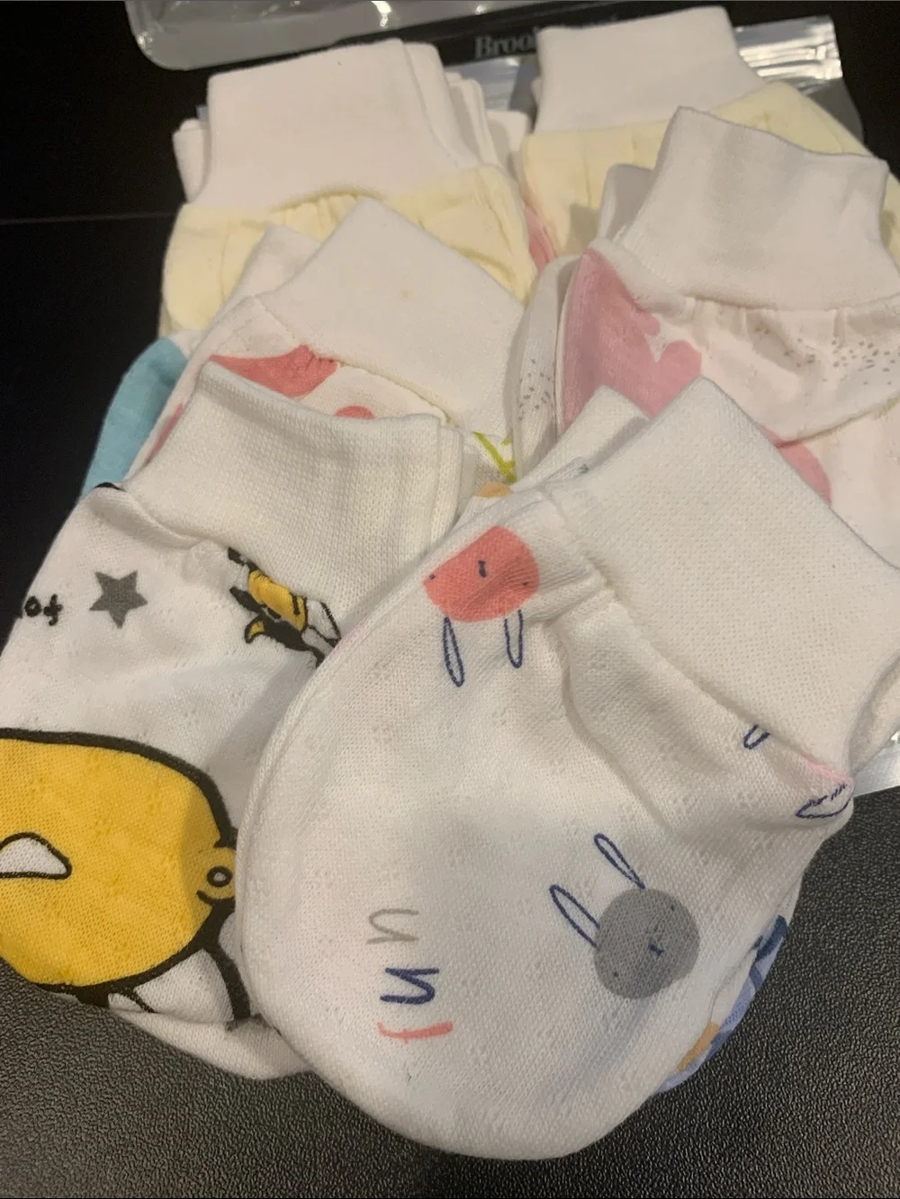 12 pairs of Baby Mittens -